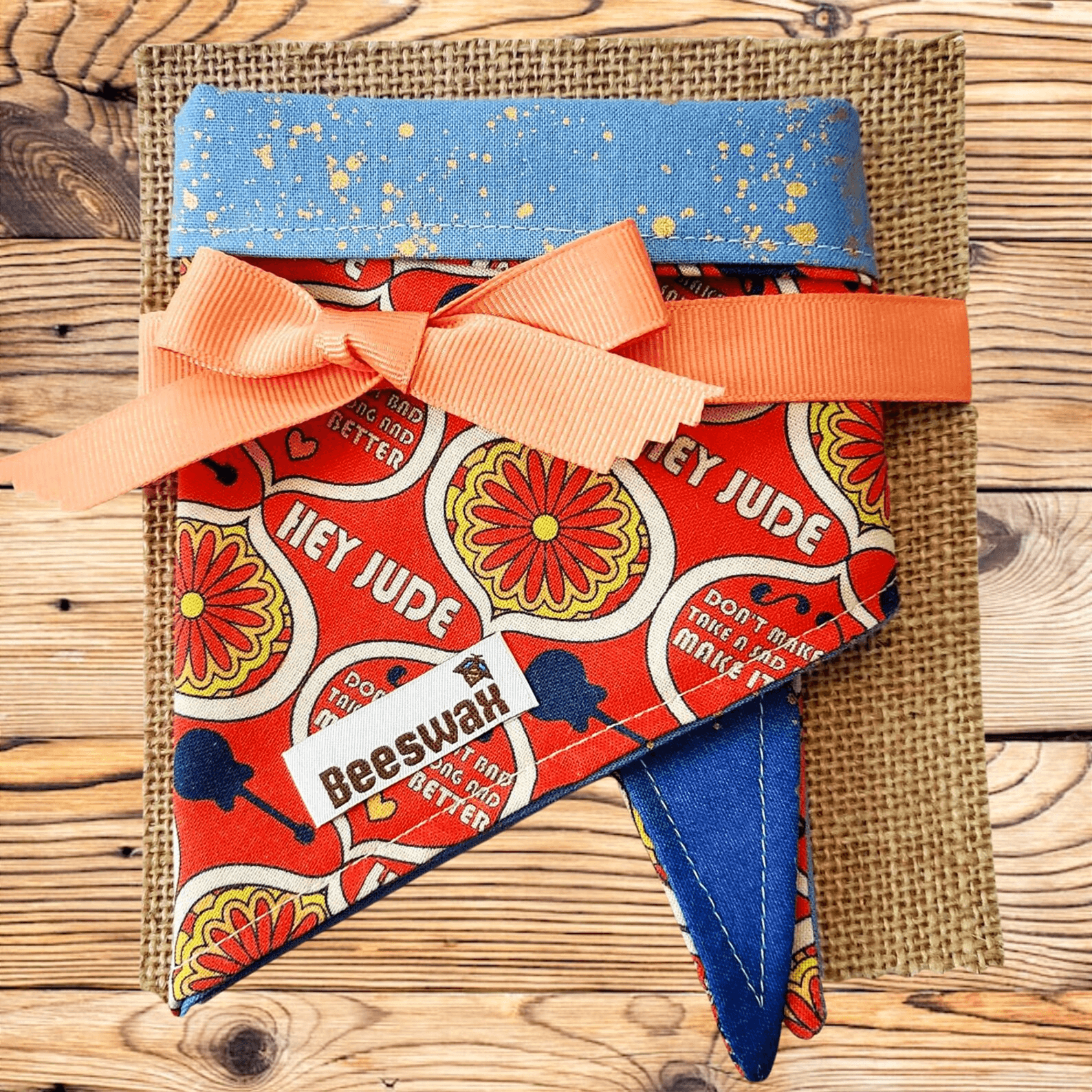 Beatles Hey Jude Pet Bandana - Beeswax Bandanas
