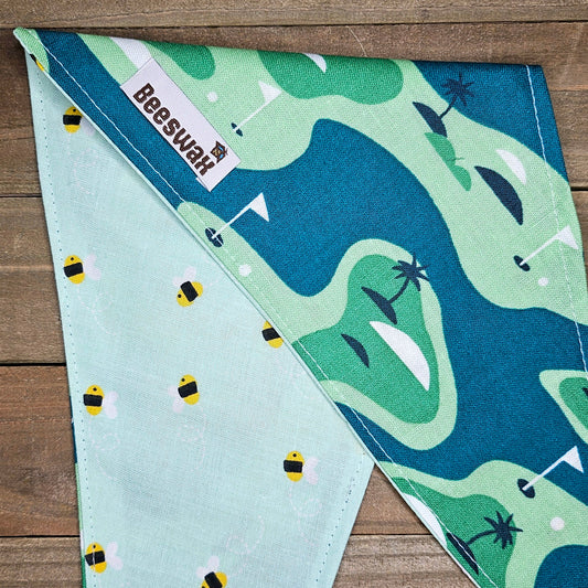 Tees and Bees | Reversible Handmade Pet Bandana