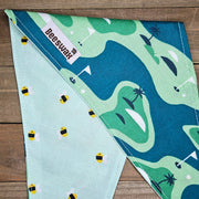 Tees and Bees | Reversible Handmade Pet Bandana