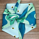 Tees and Bees Handmade Pet Bandana - Reversible