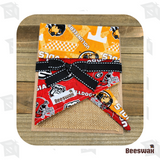 "A House Divided" Georgia Bulldogs and UT Vols Pet Bandana - Beeswax Bandanas 