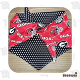 Georgia Bulldogs UGA Pet Bandana - Beeswax Bandanas 