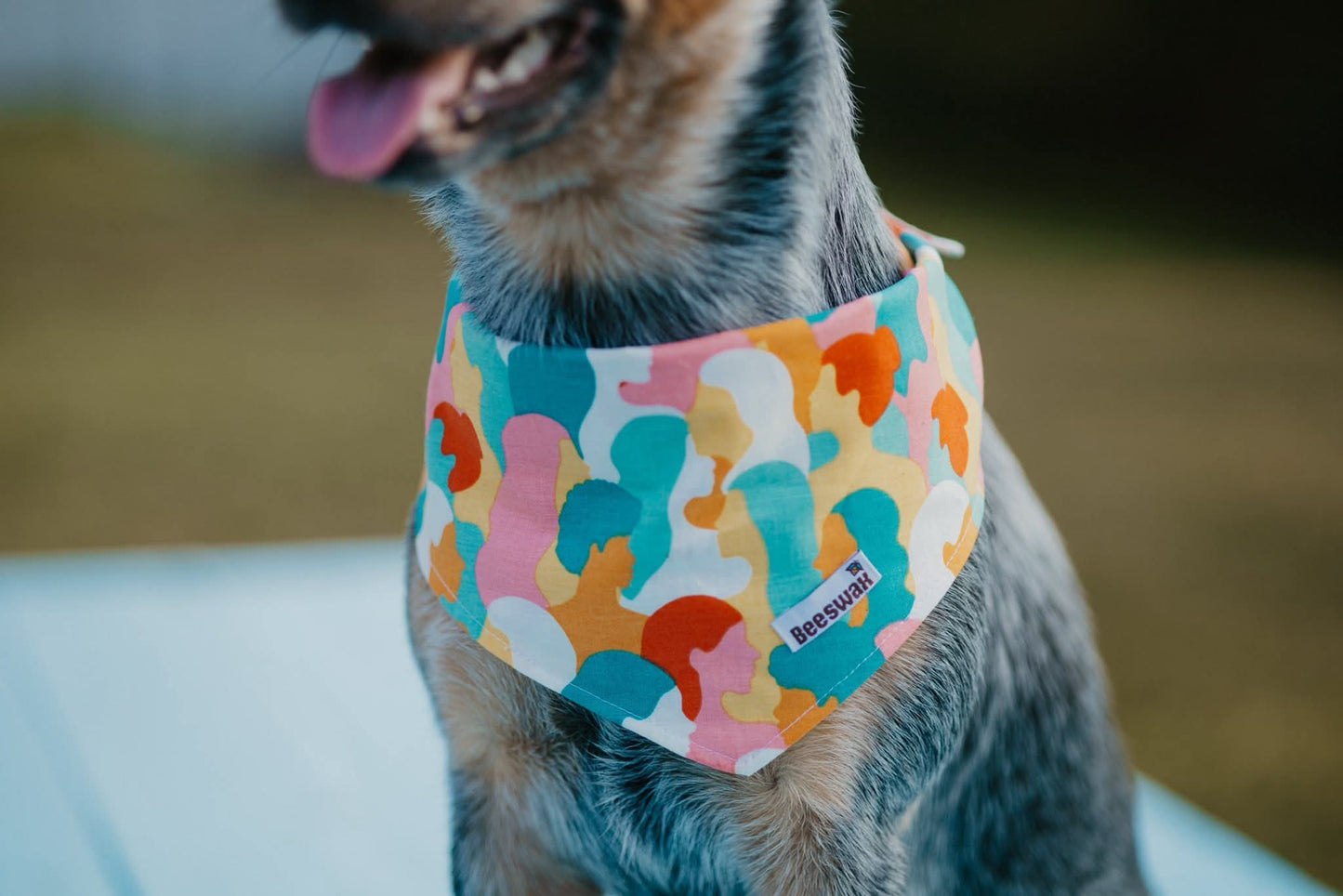 Rhoda's Go-To Reversible Pet Bandana Handmade
