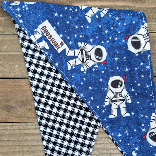 Space Cowboy | Reversible Handmade Pet Bandana