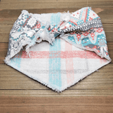 Aztec Linen Pet Bandana - Beeswax Bandanas 