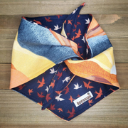 Flying Sunset Pet Bandana - Beeswax Bandanas 