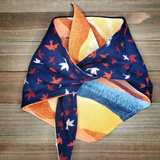 Flying Sunset Pet Bandana - Beeswax Bandanas 