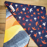 Flying Sunset Pet Bandana - Beeswax Bandanas 