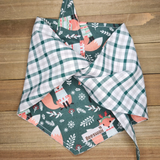 Christmas Fox Pet Bandana - Beeswax Bandanas 