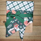 Christmas Fox Pet Bandana - Beeswax Bandanas 