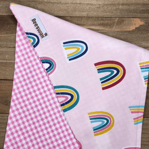 Sugar Rainbow Pet Bandana - Beeswax Bandanas 