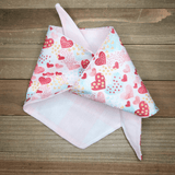 Sweetheart Pink Plaid Pet Bandana - Beeswax Bandanas 