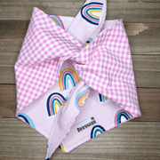 Sugar Rainbow Pet Bandana - Beeswax Bandanas 