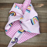 Sugar Rainbow Pet Bandana - Beeswax Bandanas 