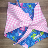 Pink Flamingos Pet Bandana - Beeswax Bandanas 