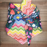 Rainbow Gardens Pet Bandana - Beeswax Bandanas 