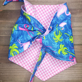 Pink Flamingos Pet Bandana - Beeswax Bandanas 