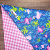 Pink Flamingos Pet Bandana - Beeswax Bandanas 