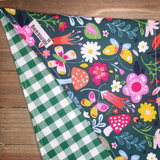 Garden Picnic Pet Bandana - Beeswax Bandanas 